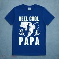 Fisher Reel Cool Papa Fishing Cute Gift T-Shirt thumb 5