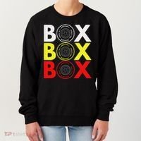 Formula Racing Car Box Box Box Radio Call To Pitbox Car Race Women's Sweatshirt thumb 0
