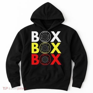 Formula Racing Car Box Box Box Radio Call To Pitbox Car Race Hoodie