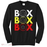 Formula Racing Car Box Box Box Radio Call To Pitbox Car Race Sweatshirt thumb 0