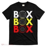 Formula Racing Car Box Box Box Radio Call To Pitbox Car Race T-Shirt thumb 0