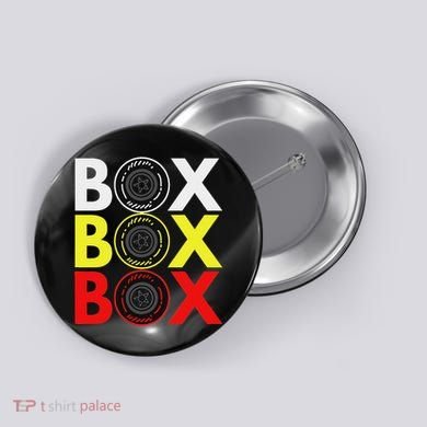Formula Racing Car Box Box Box Radio Call To Pitbox Car Race Button