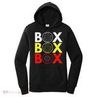 Formula Racing Car Box Box Box Radio Call To Pitbox Car Race Women's Hoodie thumb 0