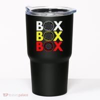 Formula Racing Car Box Box Box Radio Call To Pitbox Car Race Tumbler thumb 0