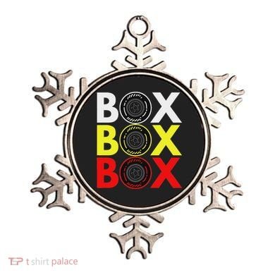 Formula Racing Car Box Box Box Radio Call To Pitbox Car Race Ornament