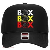 Formula Racing Car Box Box Box Radio Call To Pitbox Car Race Hat thumb 0