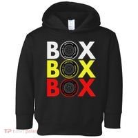 Formula Racing Car Box Box Box Radio Call To Pitbox Car Race Toddler Hoodie thumb 0