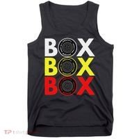 Formula Racing Car Box Box Box Radio Call To Pitbox Car Race Tank Top thumb 0