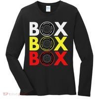 Formula Racing Car Box Box Box Radio Call To Pitbox Car Race Women's Long Sleeve Shirt thumb 0