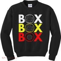 Formula Racing Car Box Box Box Radio Call To Pitbox Car Race Kids Sweatshirt thumb 0
