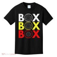 Formula Racing Car Box Box Box Radio Call To Pitbox Car Race Kids T-Shirt thumb 0