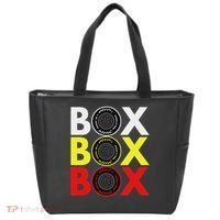 Formula Racing Car Box Box Box Radio Call To Pitbox Car Race Tote Bag thumb 0