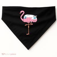 Flamingo RV Camper USA-Made Doggie Bandana thumb 0