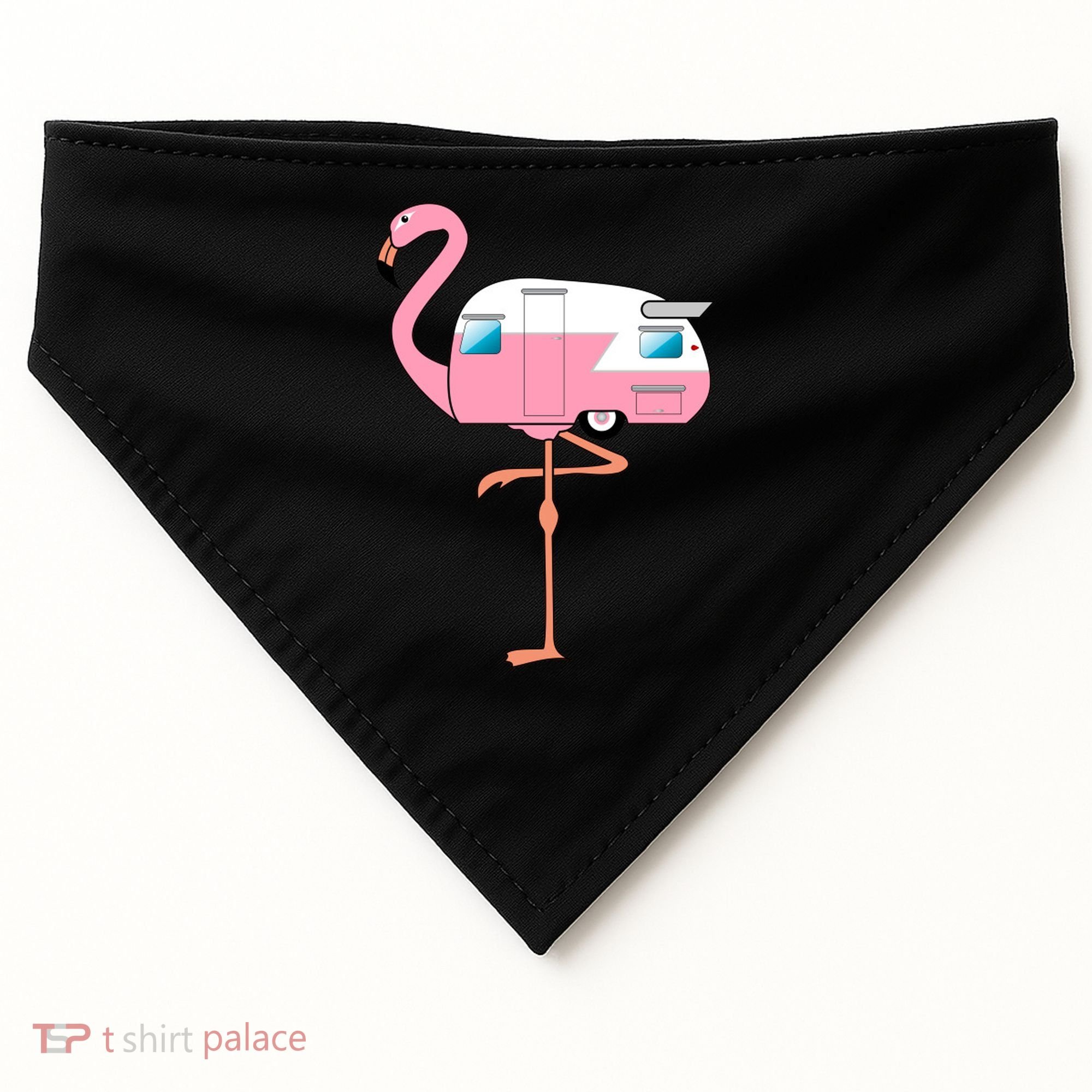 Flamingo RV Camper USA-Made Doggie Bandana