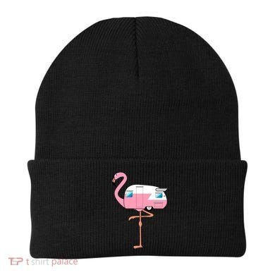 Flamingo RV Camper Beanie