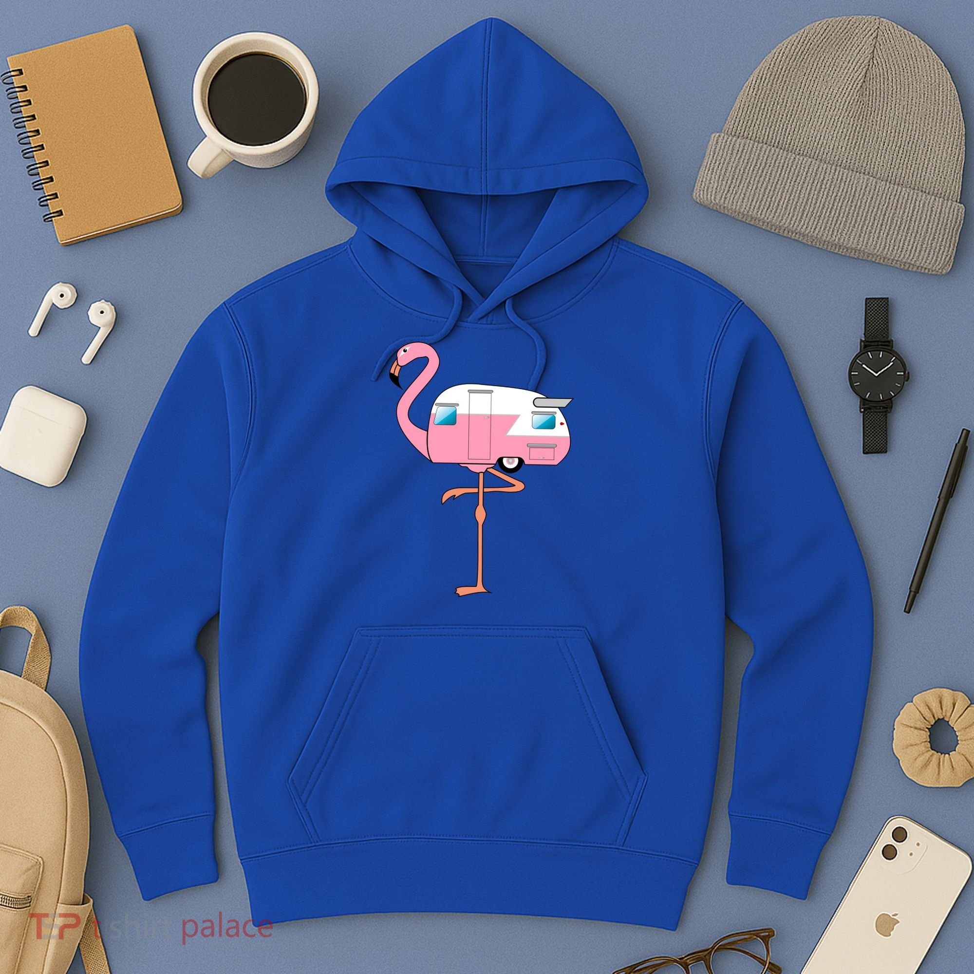 Flamingo RV Camper Hoodie