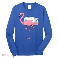 Flamingo RV Camper Long Sleeve Shirt thumb 0