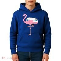 Flamingo RV Camper Kids Hoodie thumb 4