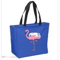 Flamingo RV Camper Tote Bag thumb 2