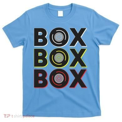 Formula Racing Car Box Box Box Radio Call To Pit Box Gift T-Shirt
