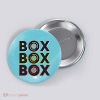 Formula Racing Car Box Box Box Radio Call To Pit Box Gift Button thumb 0