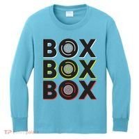 Formula Racing Car Box Box Box Radio Call To Pit Box Gift Kids Long Sleeve Shirt thumb 0