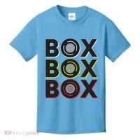 Formula Racing Car Box Box Box Radio Call To Pit Box Gift Kids T-Shirt thumb 0