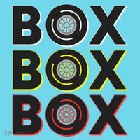 Formula Racing Car Box Box Box Radio Call To Pit Box Gift Kids T-Shirt thumb 4