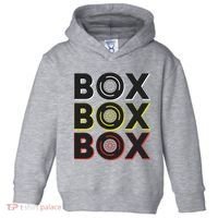 Formula Racing Car Box Box Box Radio Call To Pit Box Gift Toddler Hoodie thumb 0