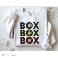 Formula Racing Car Box Box Box Radio Call To Pit Box Gift Sweatshirt thumb 2