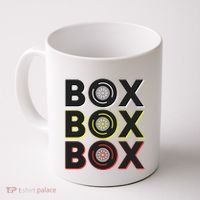 Formula Racing Car Box Box Box Radio Call To Pit Box Gift Coffee Mug thumb 0