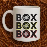 Formula Racing Car Box Box Box Radio Call To Pit Box Gift Coffee Mug thumb 2