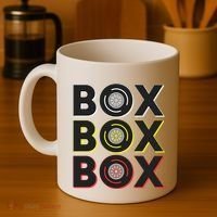 Formula Racing Car Box Box Box Radio Call To Pit Box Gift Coffee Mug thumb 4