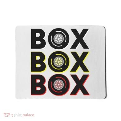 Formula Racing Car Box Box Box Radio Call To Pit Box Gift Mousepad
