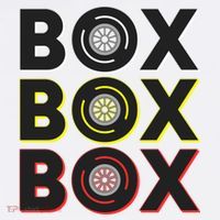 Formula Racing Car Box Box Box Radio Call To Pit Box Gift Ornament thumb 1