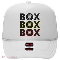 Formula Racing Car Box Box Box Radio Call To Pit Box Gift Hat thumb 0