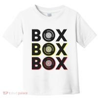 Formula Racing Car Box Box Box Radio Call To Pit Box Gift Toddler T-Shirt thumb 0