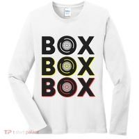 Formula Racing Car Box Box Box Radio Call To Pit Box Gift Women's Long Sleeve Shirt thumb 0
