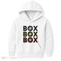 Formula Racing Car Box Box Box Radio Call To Pit Box Gift Kids Hoodie thumb 0