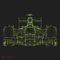 Formula Racing Car Blueprint Mechanical Engineer Racer Fan Women's Sweatshirt thumb 2