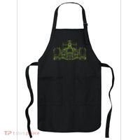 Formula Racing Car Blueprint Mechanical Engineer Racer Fan Apron thumb 0