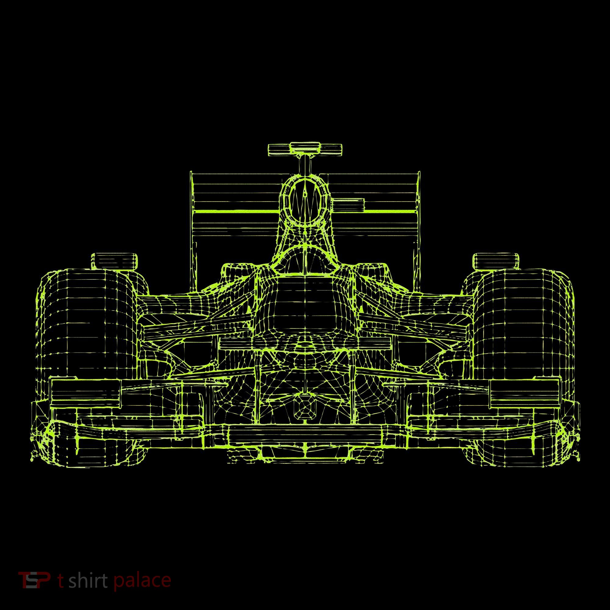 Formula Racing Car Blueprint Mechanical Engineer Racer Fan Women's Hoodie