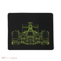 Formula Racing Car Blueprint Mechanical Engineer Racer Fan Mousepad thumb 0