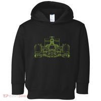 Formula Racing Car Blueprint Mechanical Engineer Racer Fan Toddler Hoodie thumb 0