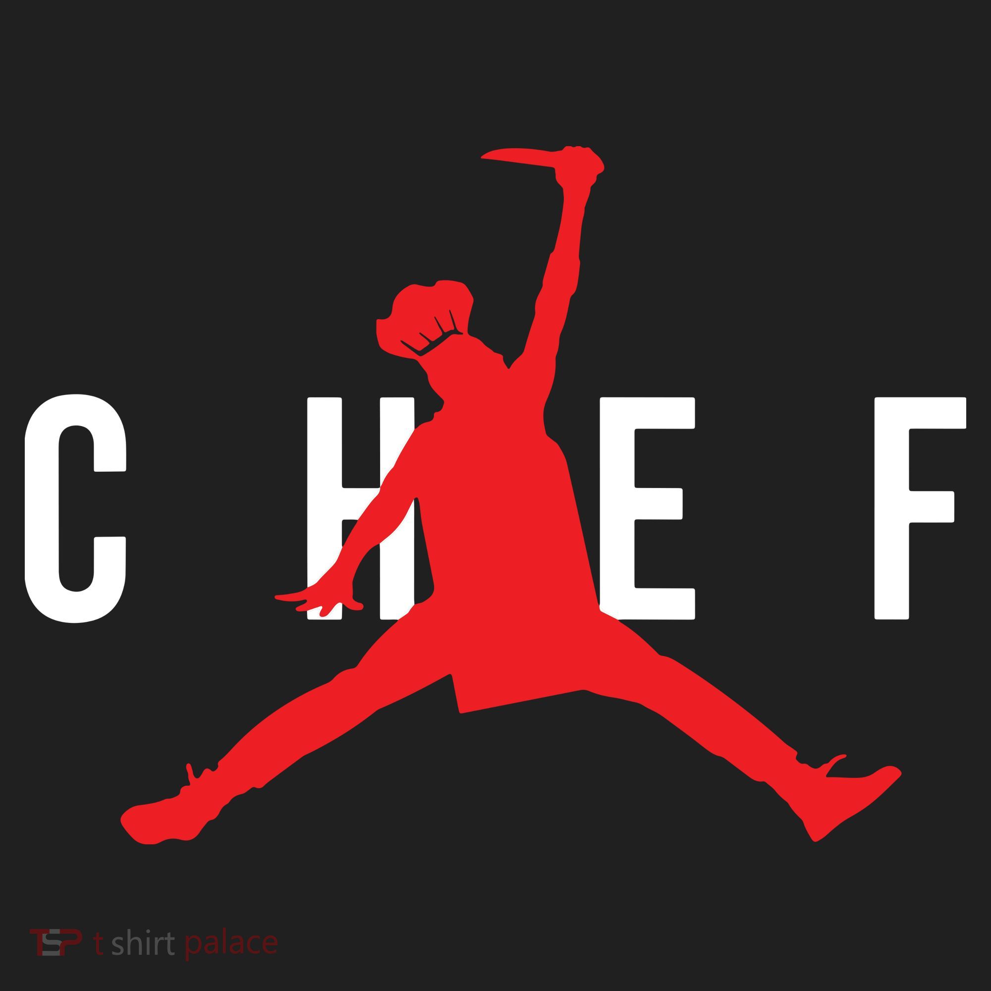 Funny Restaurant Chef Jumping Chef Knife Logo Tumbler