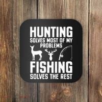 Fishing Reel Cool Papaw Papa Dad Gift Father's Day Grandpa Coaster thumb 0
