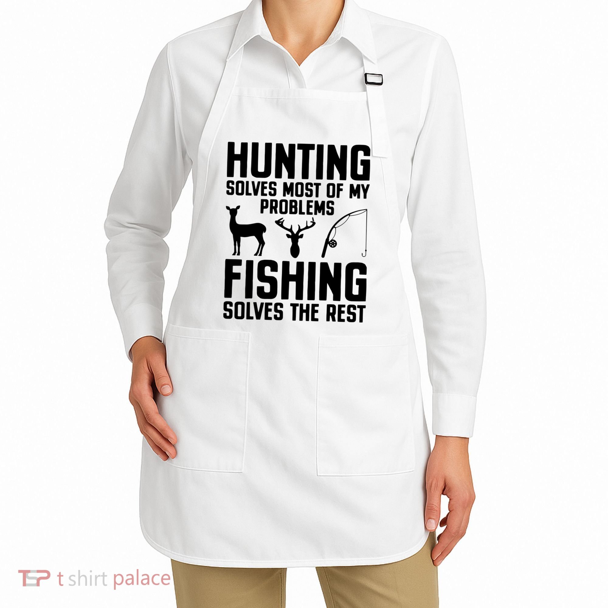 Fishing Reel Cool Papaw Papa Dad Gift Father's Day Grandpa Apron