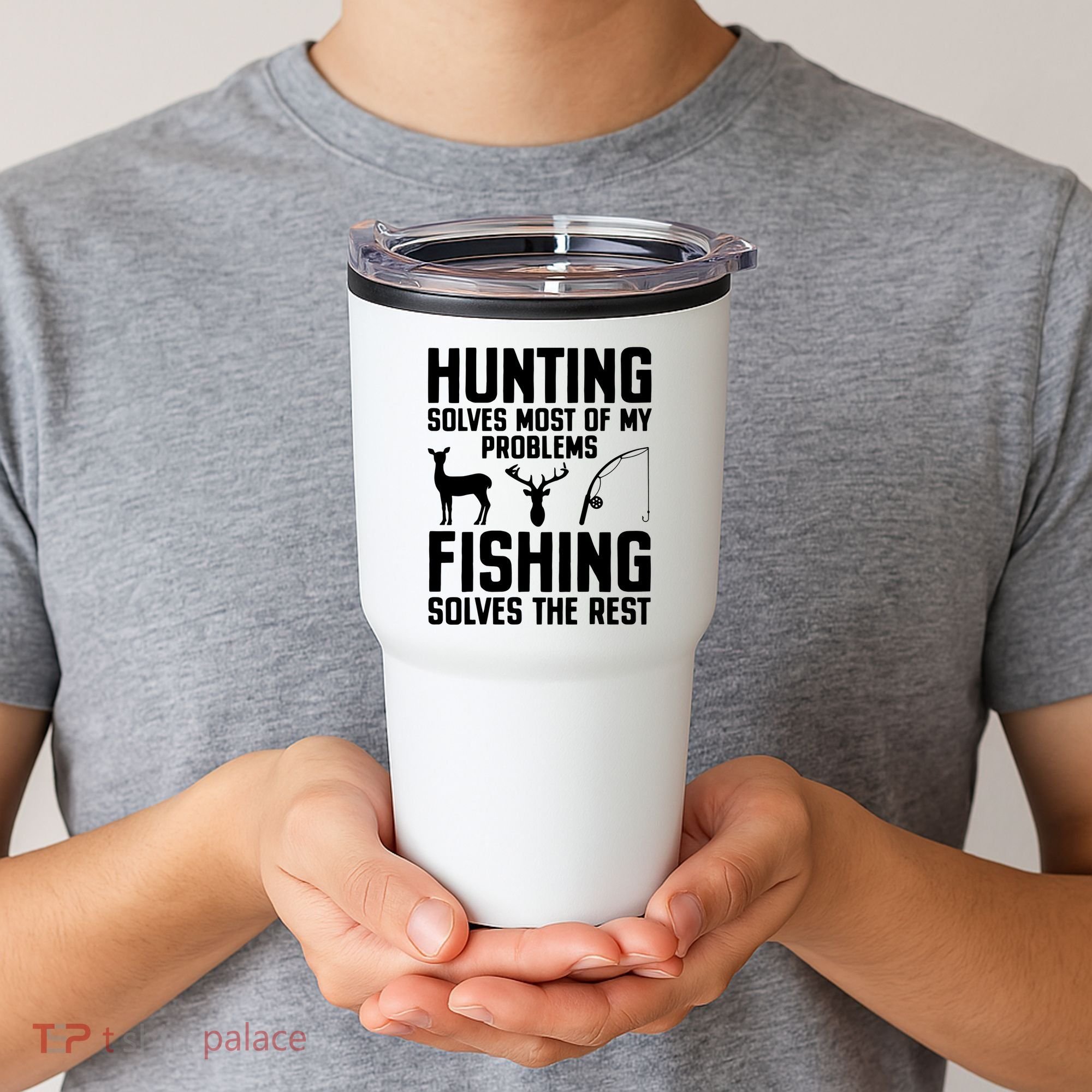 Fishing Reel Cool Papaw Papa Dad Gift Father's Day Grandpa Tumbler