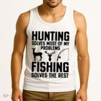 Fishing Reel Cool Papaw Papa Dad Gift Father's Day Grandpa Tank Top thumb 3