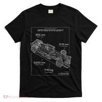 Formula Race Car Specifications Team Racing fan engineering T-Shirt thumb 0